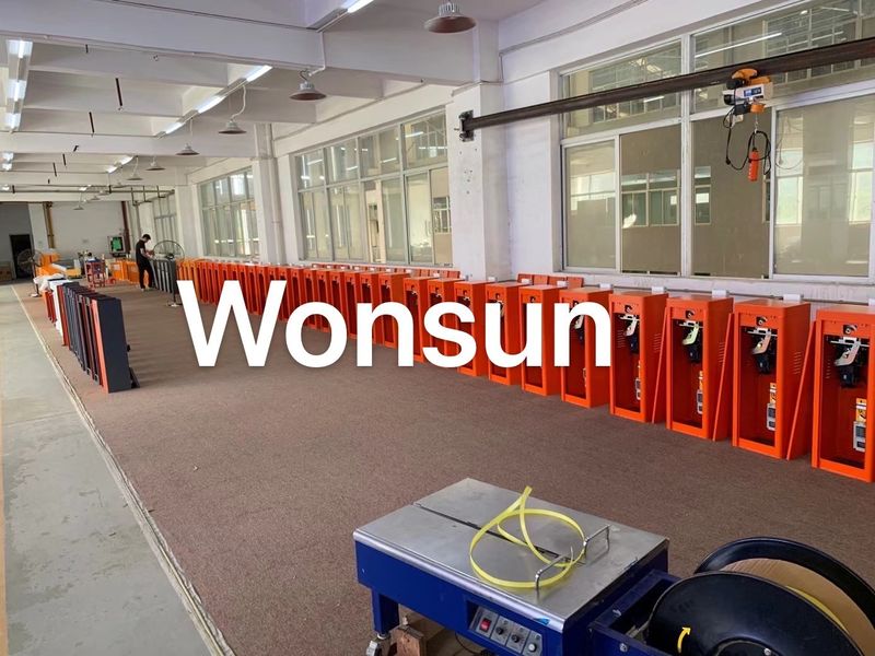 Shenzhen Wonsun Machinery & Electrical Technology Co. Ltd ligne de production du fabricant