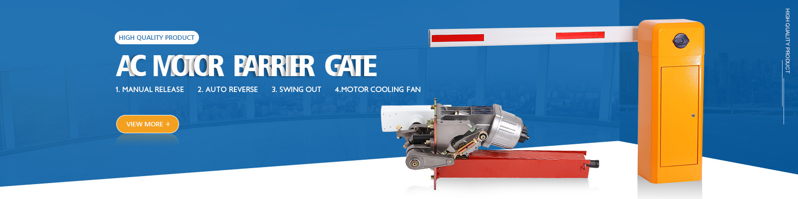 Qualité porte barrière de véhicule usine