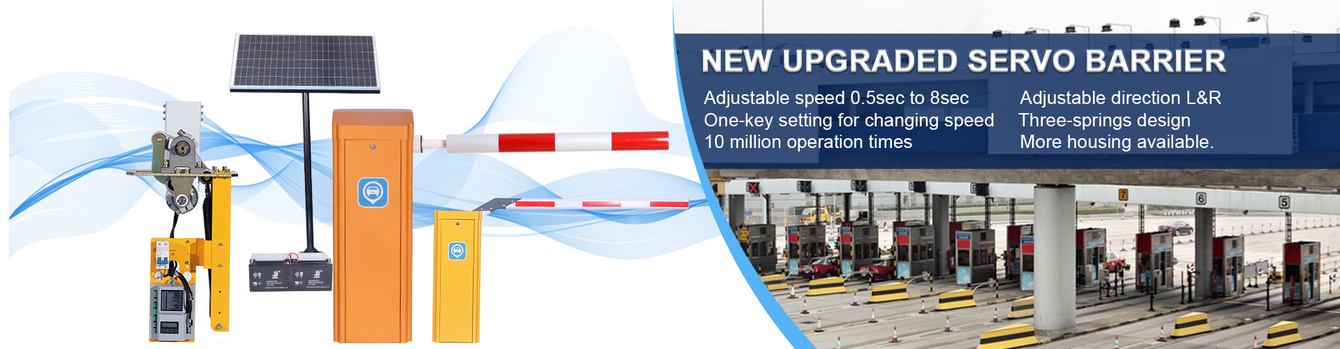 Qualité porte barrière de véhicule usine