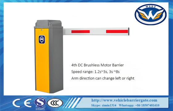 Porte sans brosse de stationnement d'automobile de C.C de capteur de boucle d'Automatic Barrier Gate de lecteur de RFID