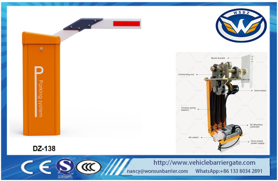 porte automatique à télécommande à grande vitesse de barrière du trafic de parking du moteur 0.6sec servo avec 24V le moteur servo IP65