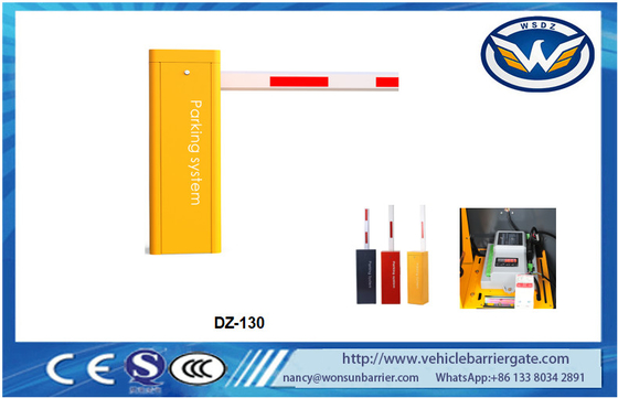 Porte sans brosse de barrière de boom de sécurité de porte de barrière de véhicule à moteur 24VDC pour le parking de voiture