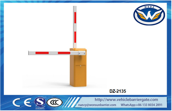 2 barrière sans brosse automatique de boom de moteur de la barrière 6M Arm 24VDC de stationnement de voiture de moteurs