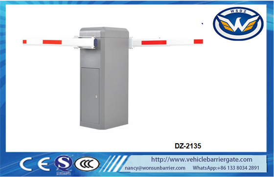 Barrière bie-moteur de véhicule à moteur des booms 24VDC de barrière résistante de parking deux pour la Communauté