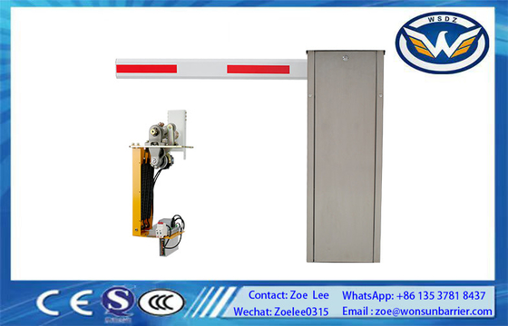 Porte barrière de stationnement en acier inoxydable 304 avec servo-moteur pour une sécurité de stationnement intelligente