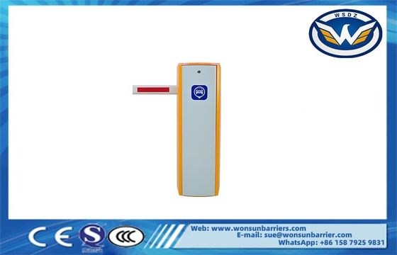 Portes de barrière d'allée à lumière LED avec RS485 et boîtier blanc orange