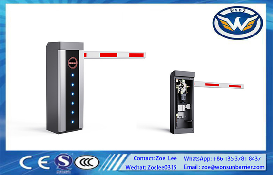 Porte barrière de stationnement sans balai à courant continu avec LED IP54 et technologie avancée