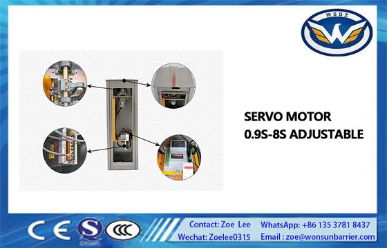 Porte de servo-barrière en acier inoxydable 304 personnalisable pour les projets mondiaux
