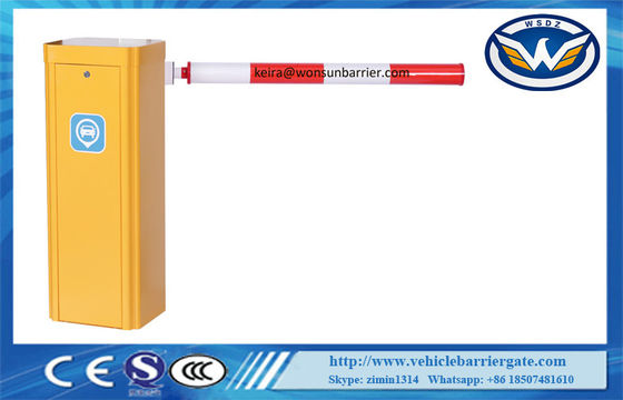 Porte sans brosse 1.5s de barrière de véhicule de parking du moteur RFID de C.C à la vitesse 6s réglable